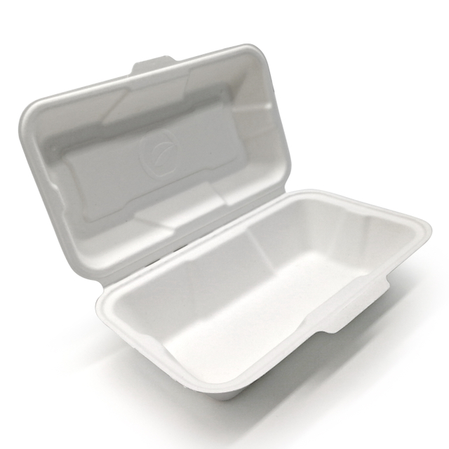 Biodegradable Sugarcane Pulp 700ml Food Box
