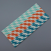 Disposable Customized Logo Paper Straw White Brown Paper Drinking Straw