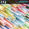 Classic Bendable Disposable Flexible Plastic Drinking Straws for Juice Cola