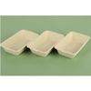 Pulp Dessert Reusable Inch 7 Christmas Wheat Degradable Paper Friendly Prep Compartment Container 8 Size Straw Microwave Meal