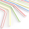 Classic Bendable Disposable Flexible Plastic Drinking Straws for Juice Cola