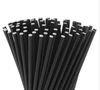 Eco-Friendly Biodegradable Disposable 100% Compostable 6*197mm Paper Straws