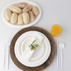 Biodegradable 6" Round Plant Fibre Plate