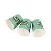 Ripple Corrugated 3 Layers Printed Disposable Compostable PE Coating Paper Coffee Cups with Customized Logo and Lid for Beverage