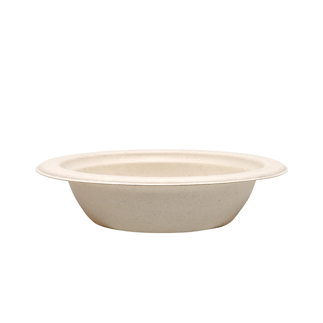 Biodegradable Sugarcane Pulp 12 oz Bowl
