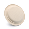 Biodegradable 7" Round Plant Fibre Plate 