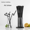 Extra Long Bendy Party Fancy Straws Disposable Party Supplies Drinking Plastic Straws